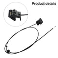 Hood Latch Switch Cable for Car Accessories (Direct Fit, Easy Installation)