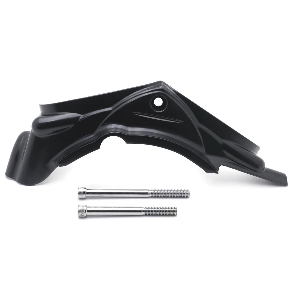 Black Cylinder Base Covers for Harley Electra Glide/Road Glide/Road King/Trike (2007–2016)