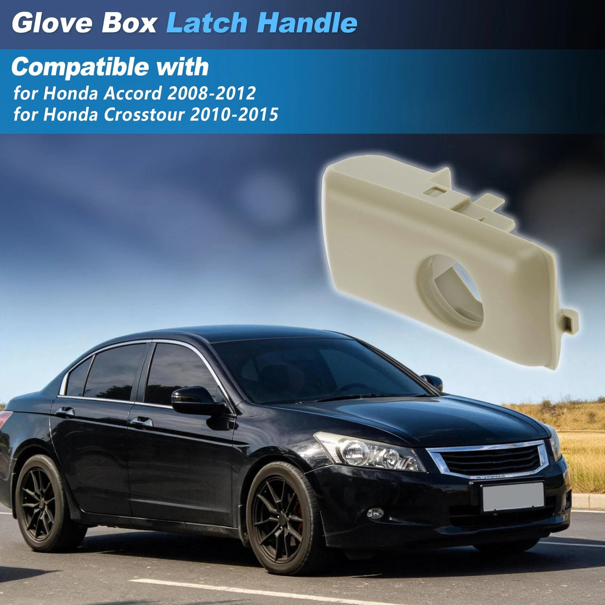 Glove Box Latch Lock Handle for Honda Accord (2008–2012) 77545TA0A0C Beige
