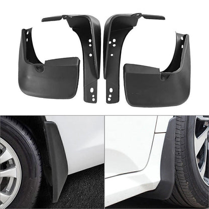 Set of 2 Front Rear Splash Guard Mudflaps for Toyota Corolla (2002–2008)