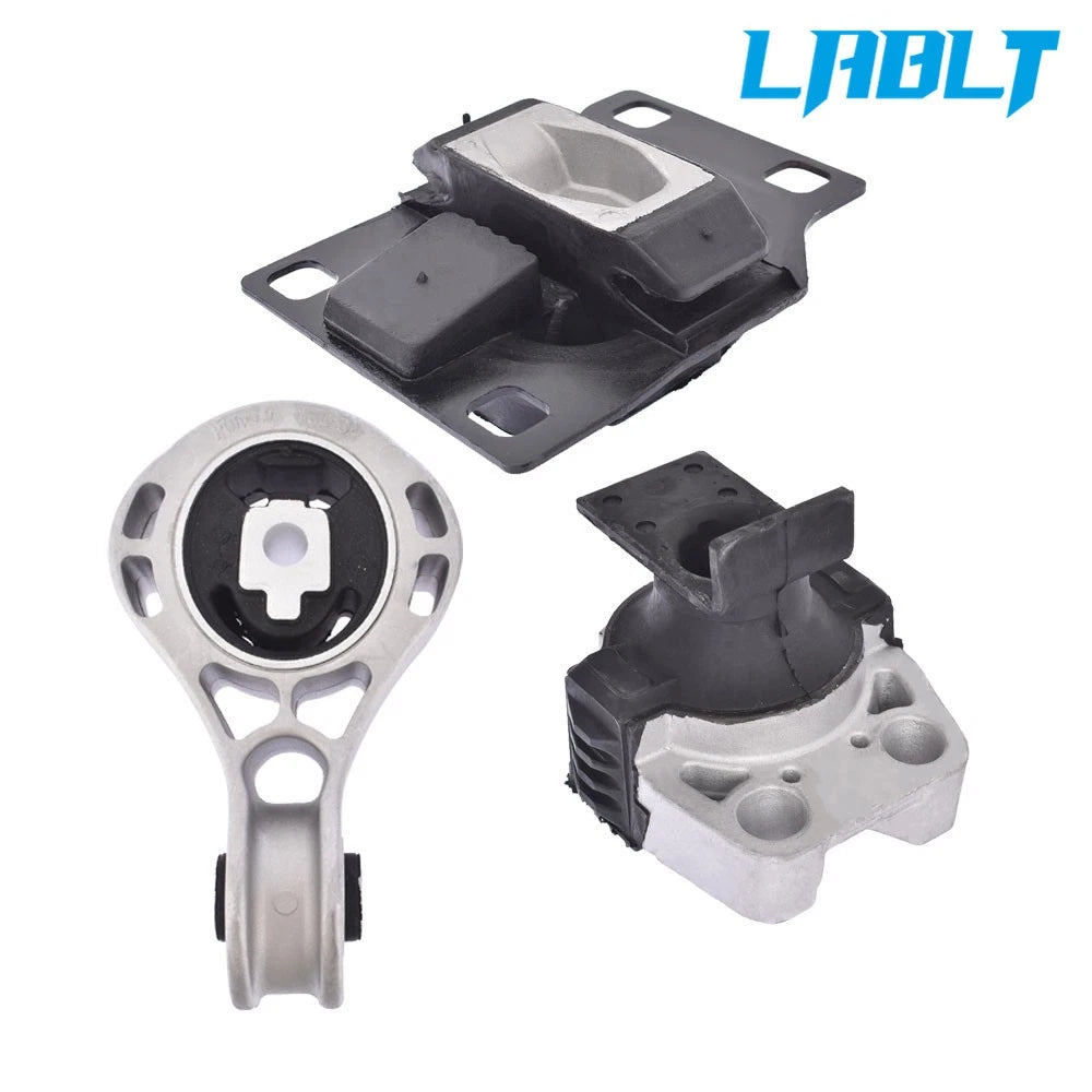 3X Engine & Trans Mounts for Ford Focus Sedan/Coupe (2008–2011)