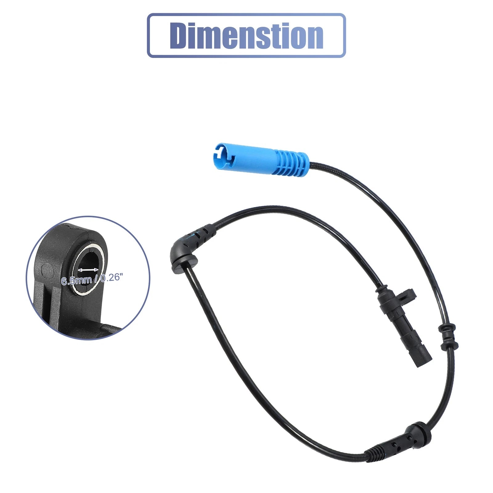 ABS Wheel Speed Sensor 34526756384 for Mini Cooper Base S (2002–2008)