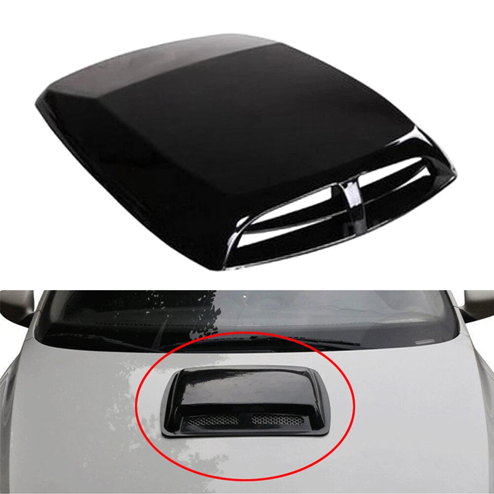 Air Flow Intake Hood Scoop Vent Cover for Universal Car (1 Piece)