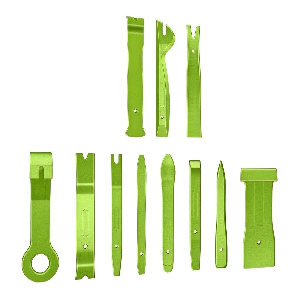 Car Interior Pry Bar Set 19 pcs Non-Marring Nylon Tools for Door Panel Removal