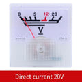 Analog DC Voltmeter 20V 30V 50V 75V for Panel Mount (91C16)