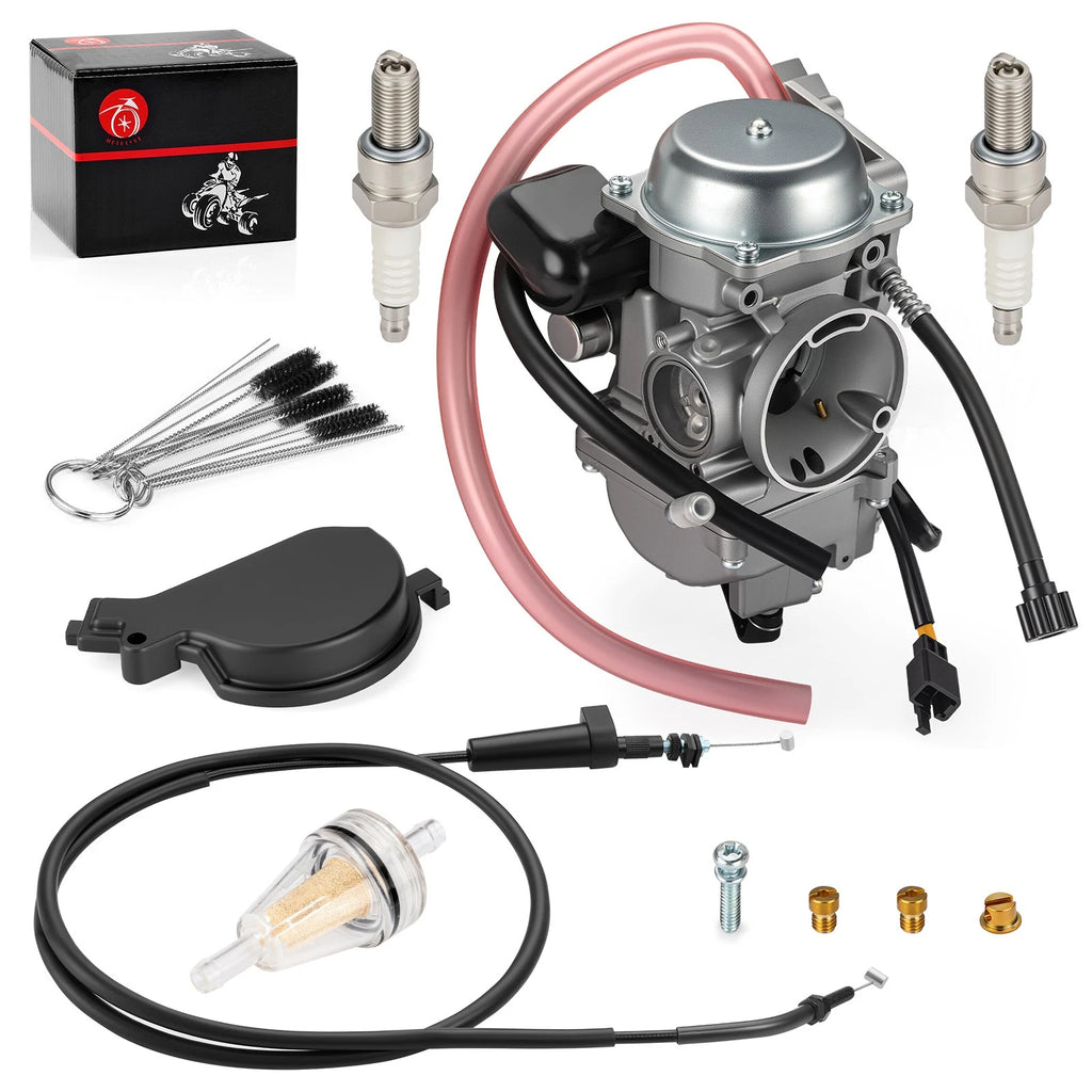 Carburetor w/ Throttle Cable for Arctic Cat 366 400 0470-737 0470-667 0487-049
