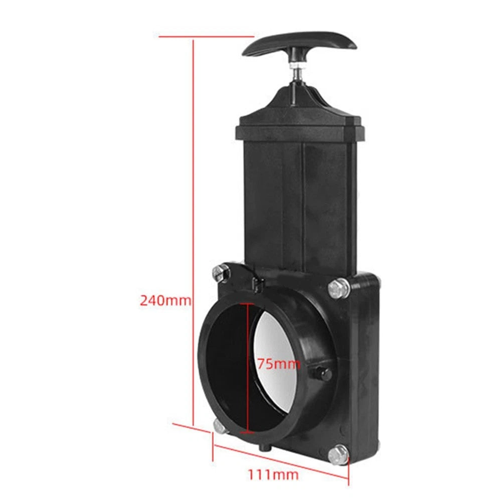 3 Inch ABS Drain Valve for Efficient Water Management
