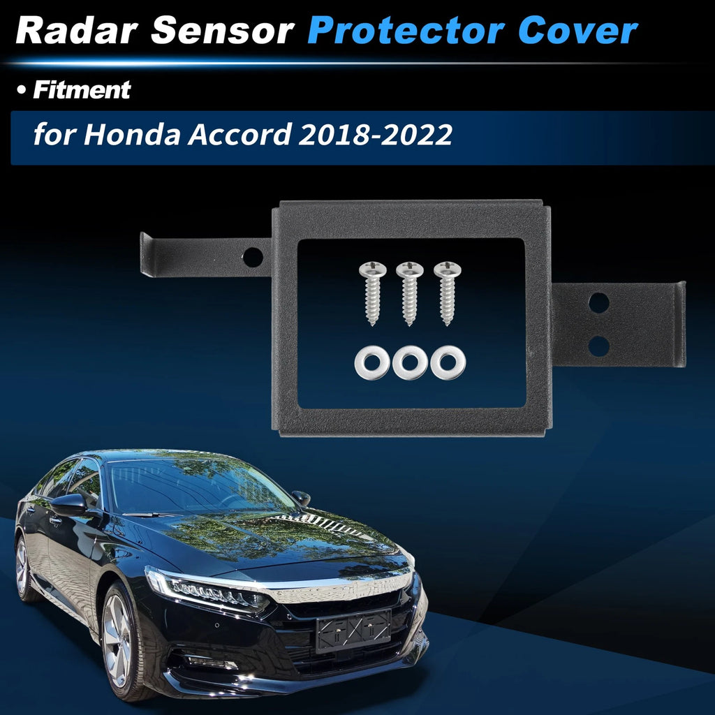 Front Distance Radar Sensor Protector Cover Bracket for Honda Accord (2018–2022)