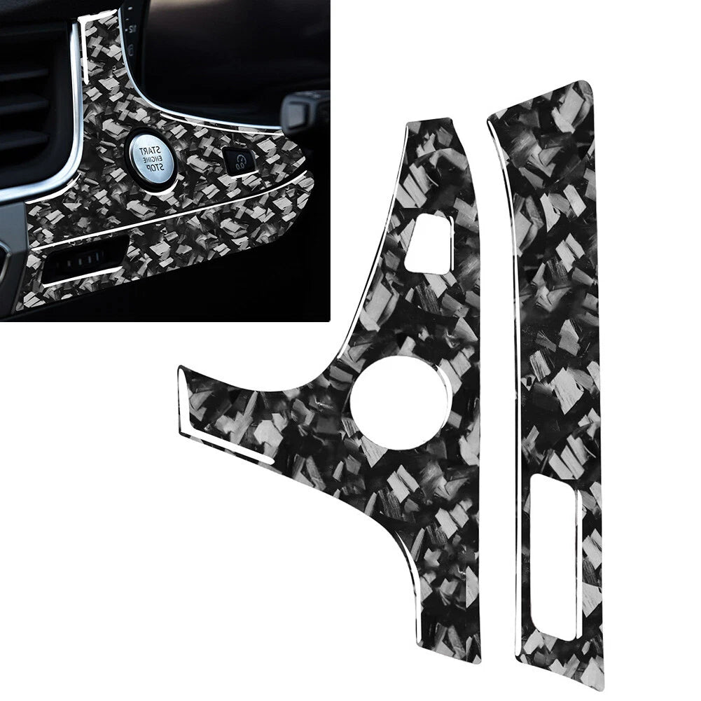 Dashboard Steering Wheel Side Panel Cover Trim for Audi Q7 SQ7 (2016–2019)