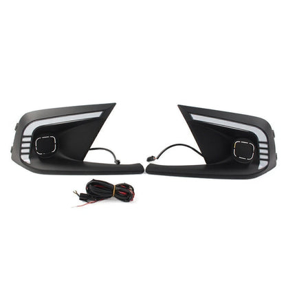 Front Bumper DRL Fog Lights for Honda Civic (2021–Present)