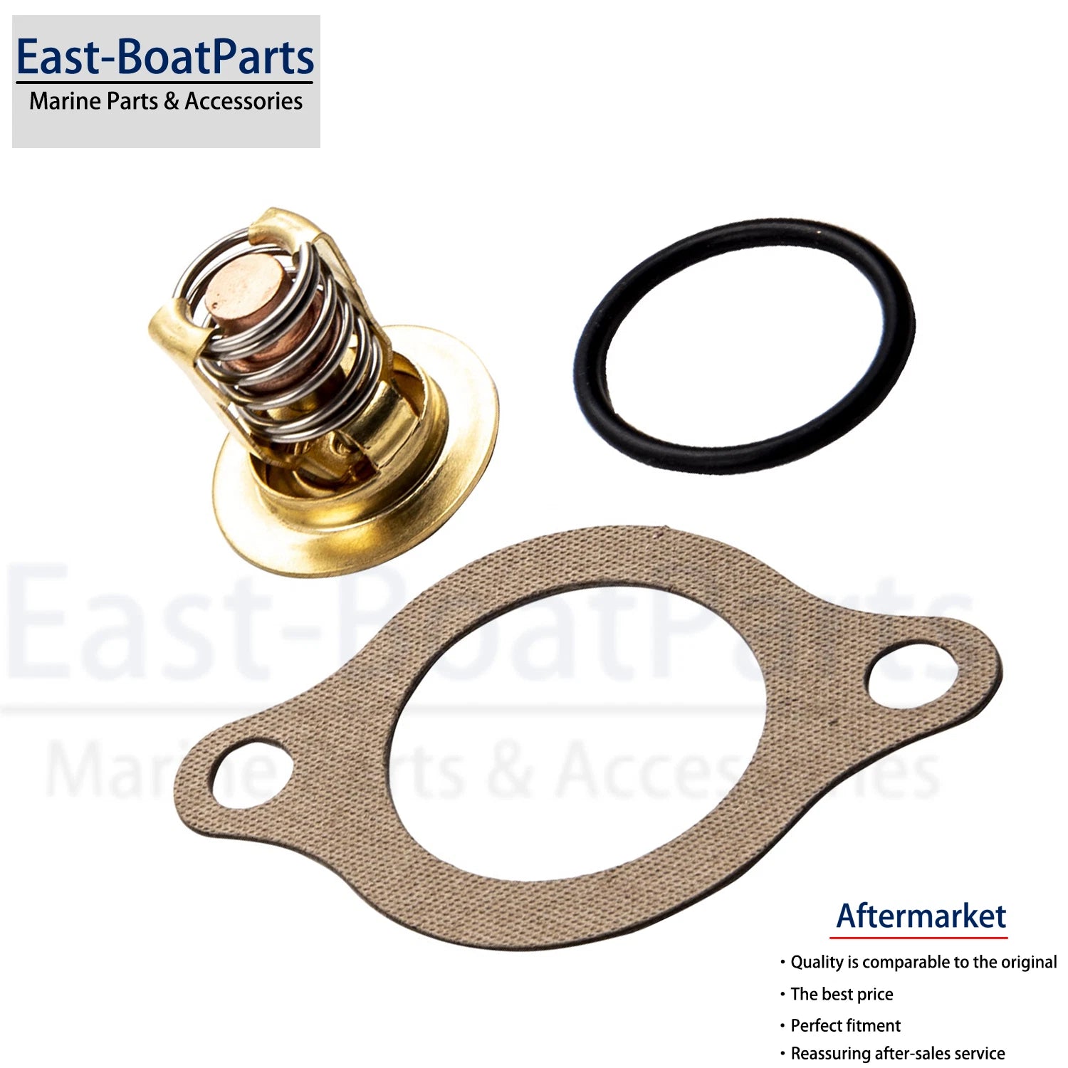 71°C Thermostat Kit for Volvo Penta 375HP 420HP (DPX375 DPX420) 3856961