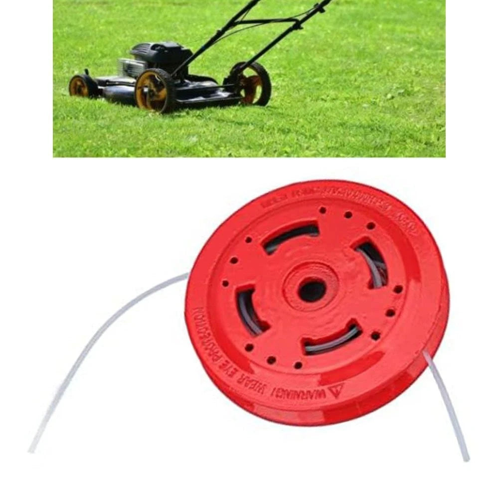 Replacement Trimmer Head for Lawn Mowers & Brush Cutters (1 Piece)