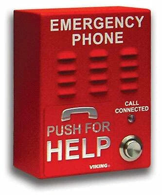 Viking E-1600-IP VoIP Handsfree Emergency Phone for (2010–2023)