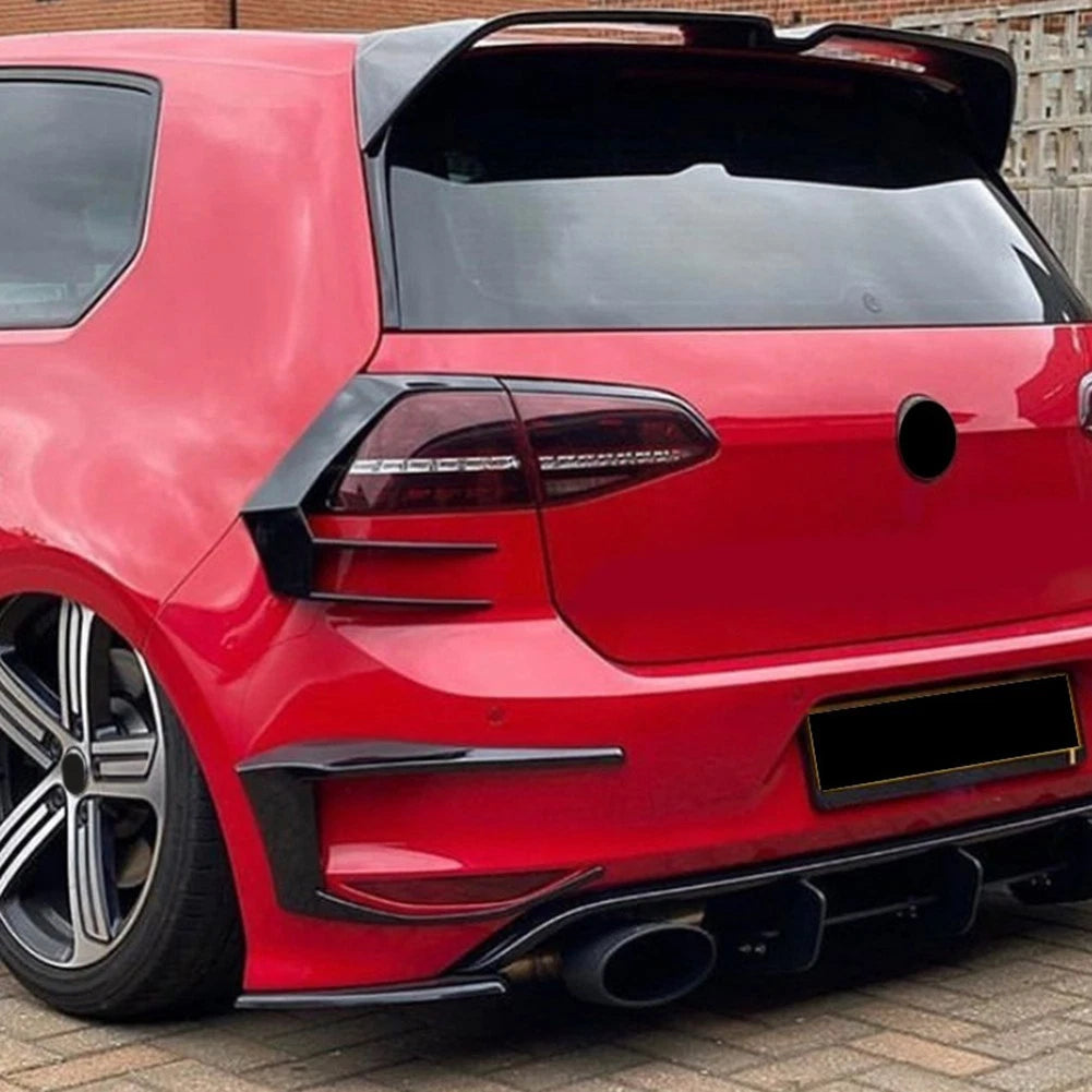 Rear Bumper Lip Spoiler Cover Trim for Golf 7 MK7 (2012–2015)