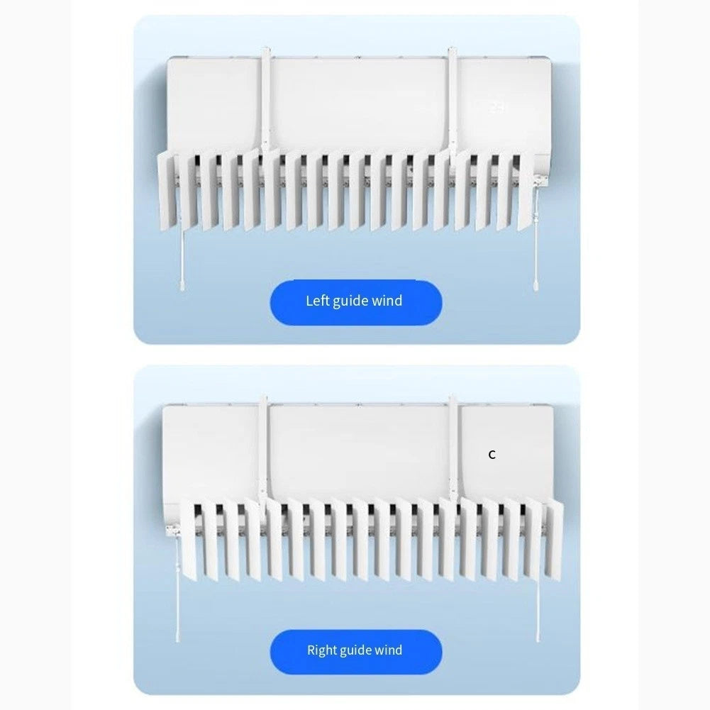 Wall Mounted Air Conditioning Wind Deflector for Home Comfort