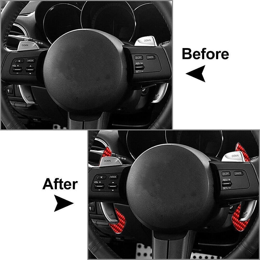 Steering Wheel Shift Paddle Extension for Mazda 3 6 RX-8 (2004–2013)