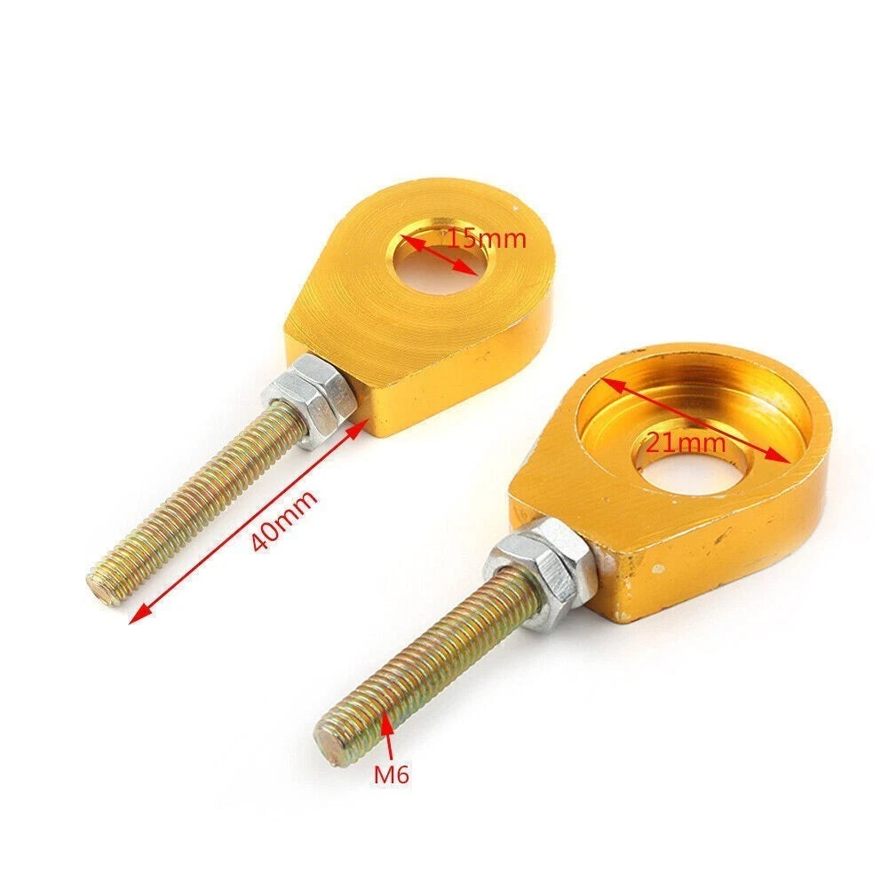 15mm Chain Adjuster Tensioner for CRF50 KLX110 SSR Pit Dirt Bike (2000–2023)