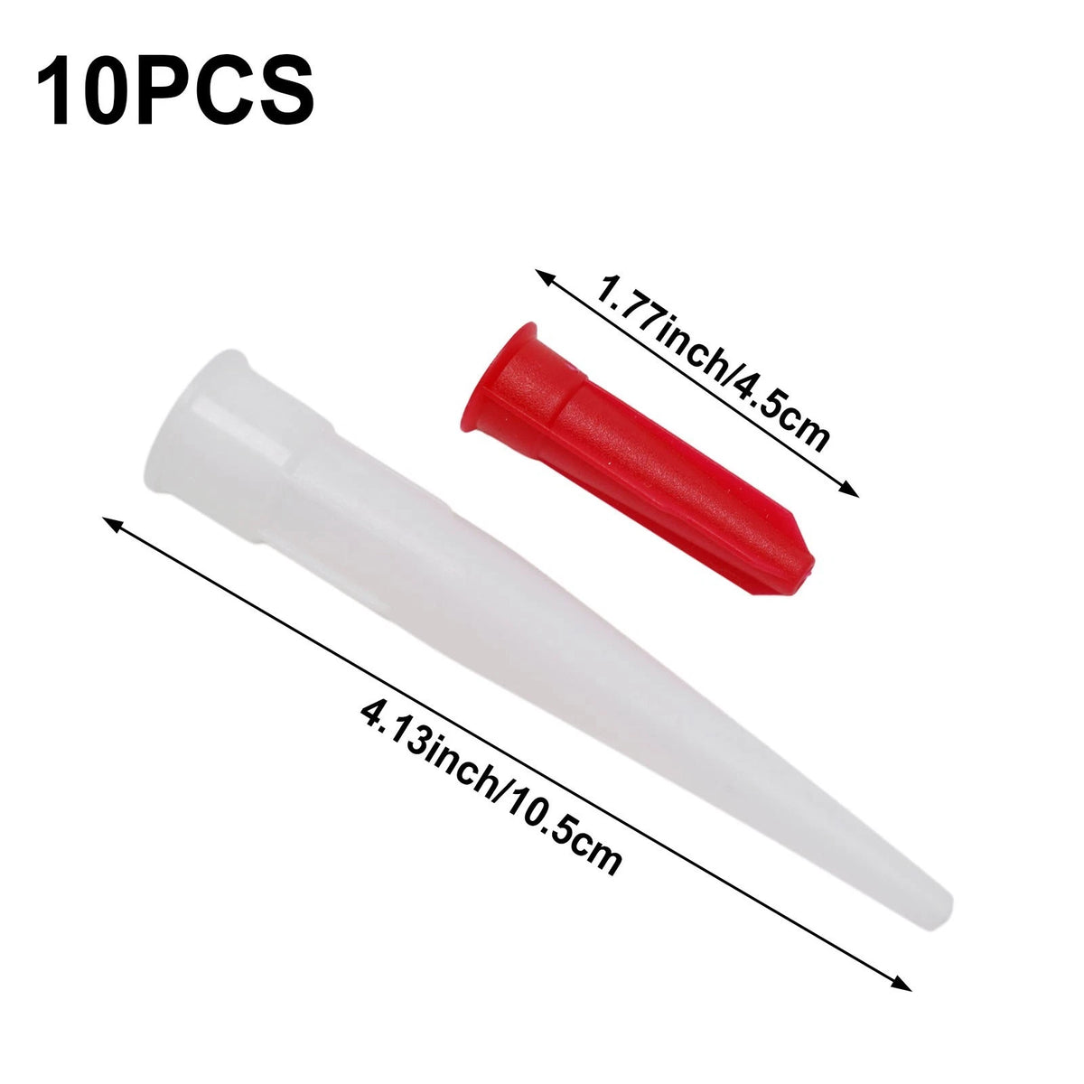 Silicone Nozzle Cap for Resealing Mastic Cartridges