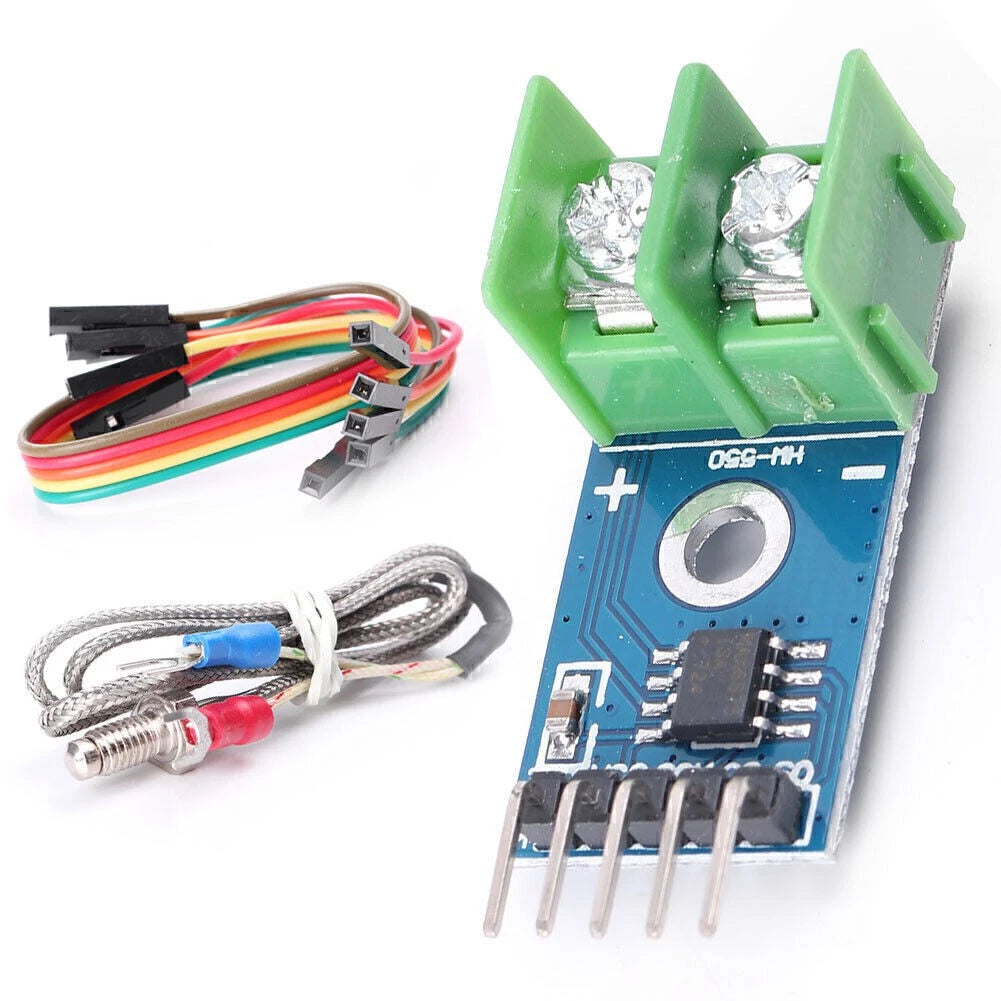 MAX6675 Module + K Type Thermocouple for Temperature Measurement