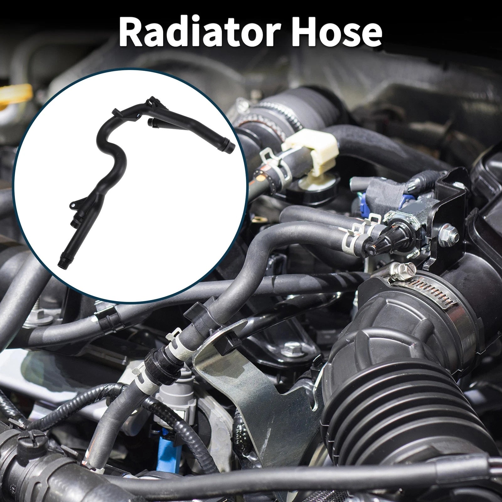 Radiator Hose for BMW 5 Series E60 (2002–2007) Coolant Pipe Replacement
