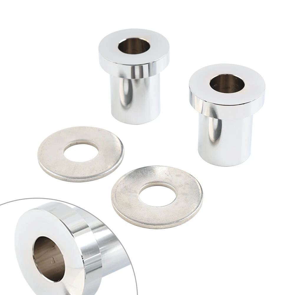 CNC Solid Handlebar Riser Bushings for Harley Touring Road King Softail