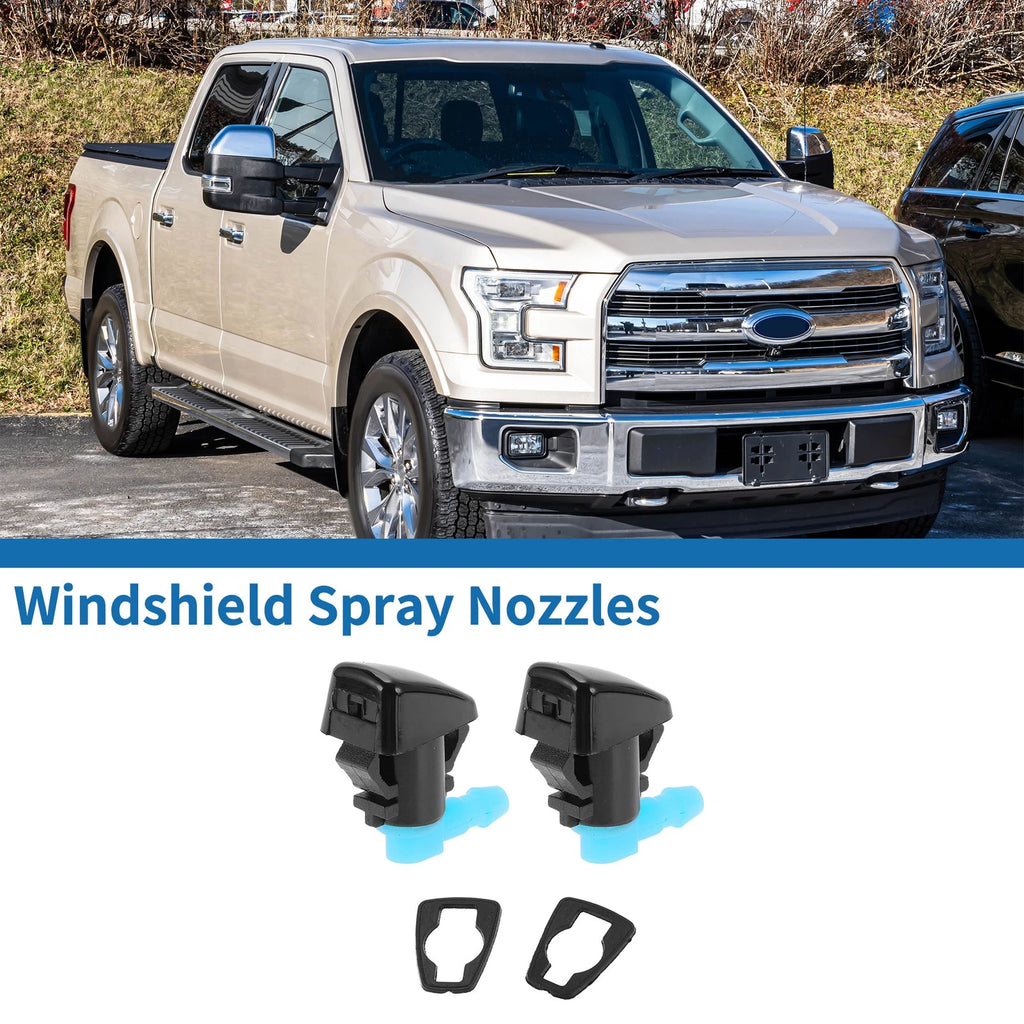 2 Pcs Front Windshield Washer Nozzles Replacement for Jeep Grand Cherokee (2005–2010)