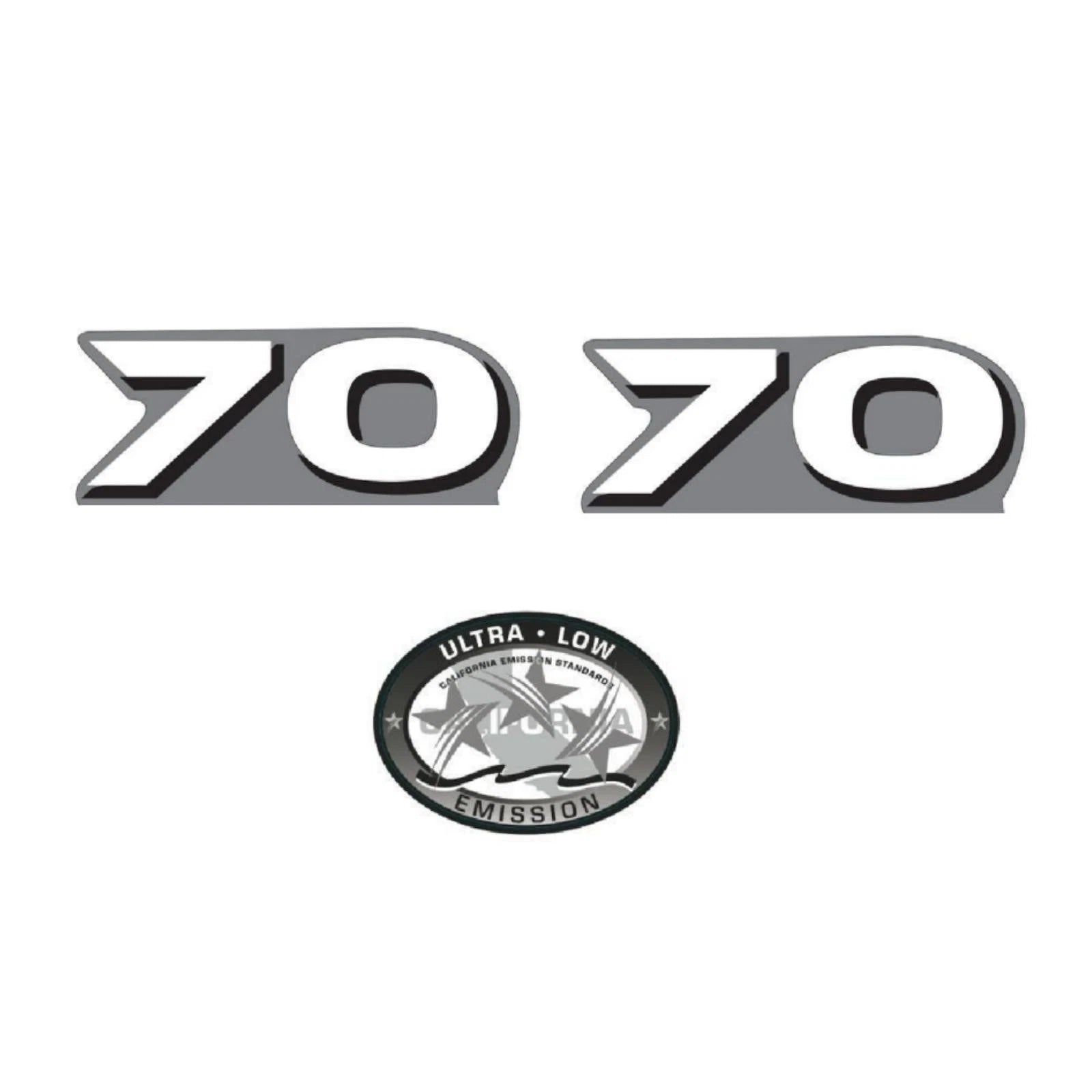 Horsepower Label Decal Sticker for Yamaha Outboard Engine (4 Stroke)
