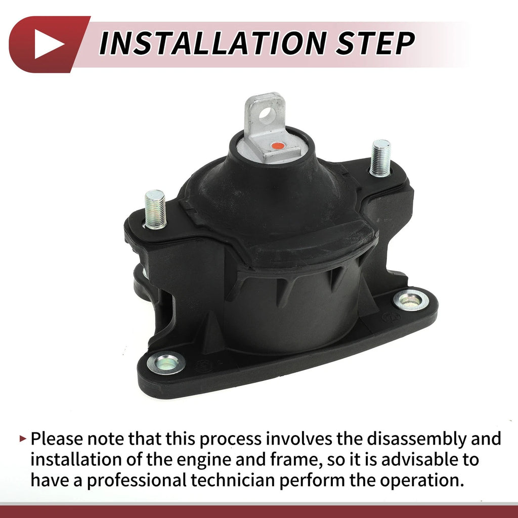Engine Motor Mount Replacement for Honda Accord 9th Gen CP2 (2008–2013)