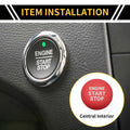 Engine Start Stop Button Switch Knob Cover Replacement for Toyota Tacoma (2016–2023)