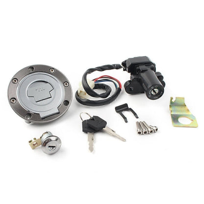Ignition Switch & Fuel Gas Tank Cap Lock Key Set for Yamaha YZF R1 (1998–2012)