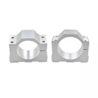 CNC Aluminum Bracket for Spindle Motors 40mm to 80mm