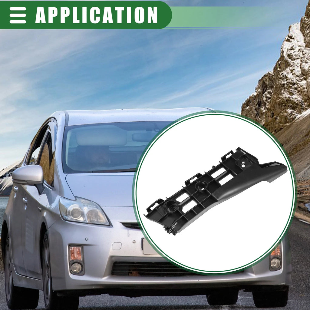 Front Bumper Bracket Pair for Toyota Prius (2010–2015) Replacement
