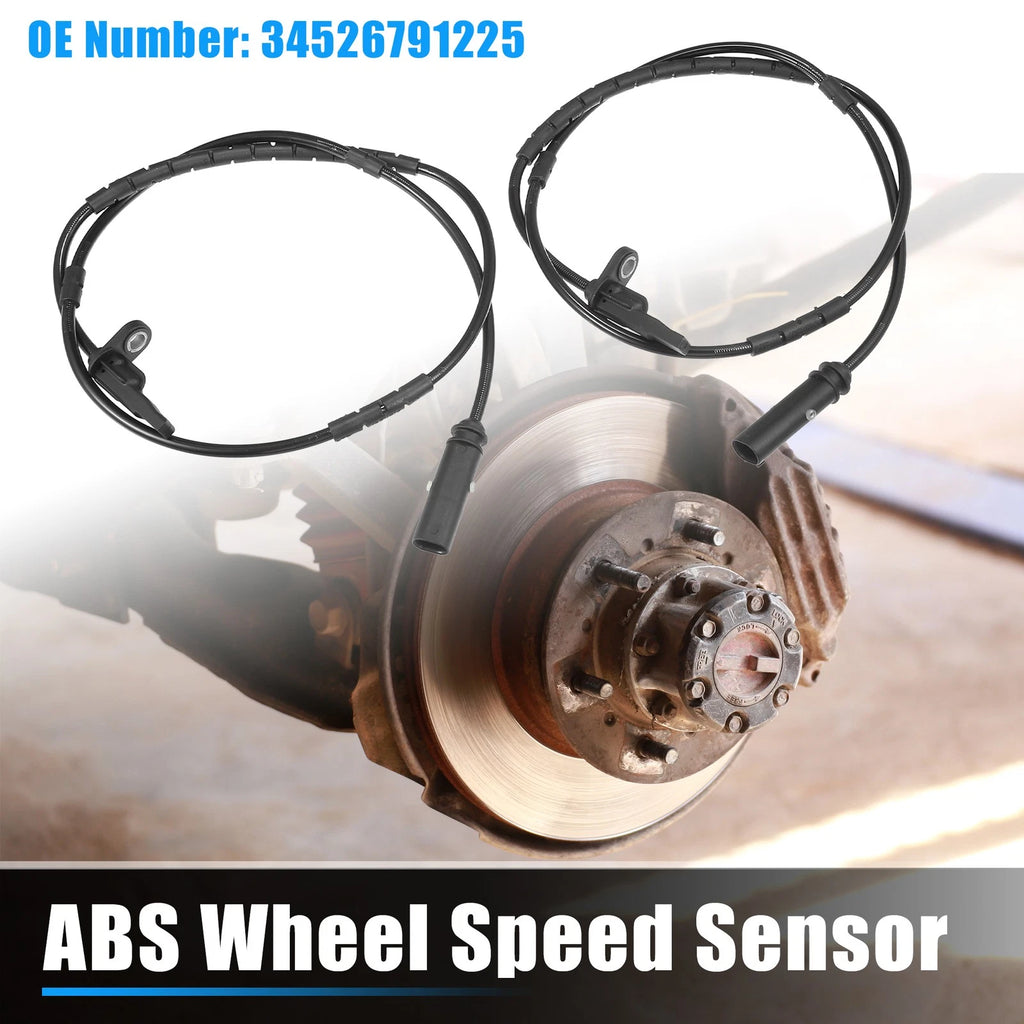 Rear Left Right ABS Wheel Speed Sensor Pair for BMW 228i (2014–2021)