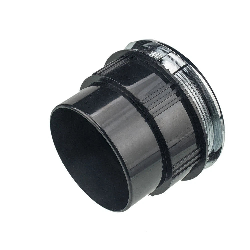 Black Plastic Vent Deflector for Car Dashboard AC (87mm Overall Size)