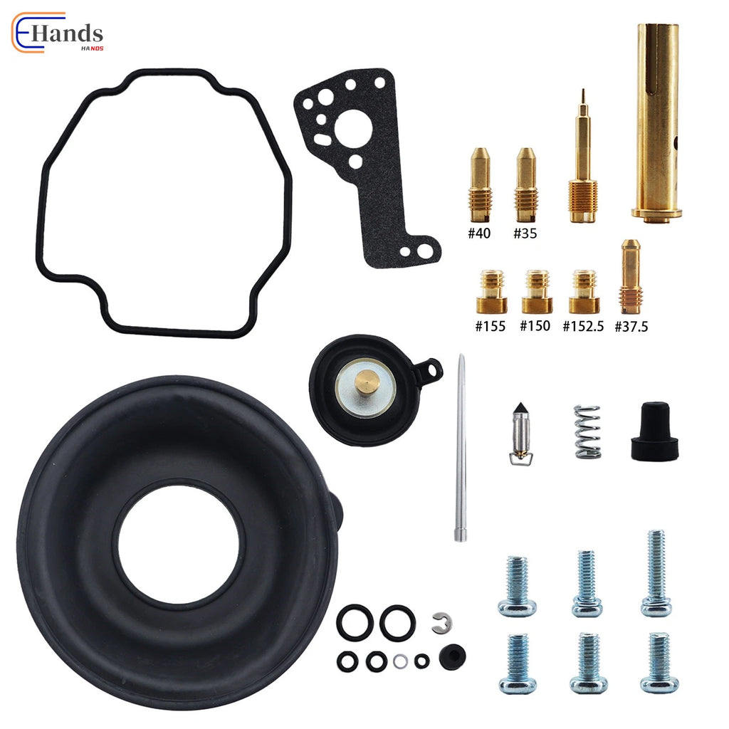 Carburetor Repair Kit 4X for Yamaha VMX1200 XVZ1300 (1985–1990)