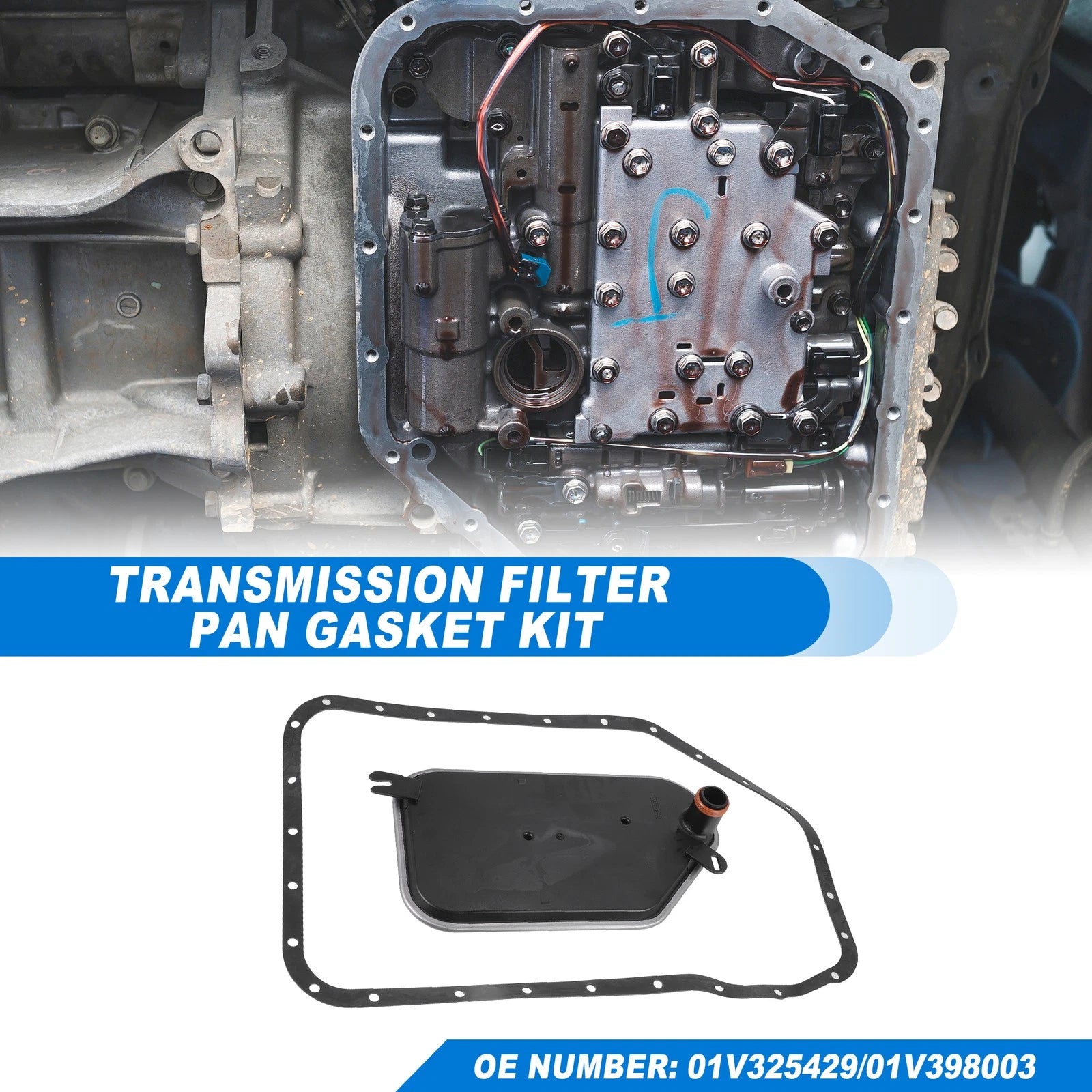 Transmission Filter Oil Pan Gasket Kit Fit for Audi A4 (1996–2001)