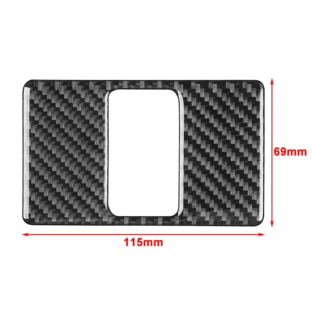 Rear Socket Panel Cover Trim for Volkswagen Passat B5 (2001–2005) Red