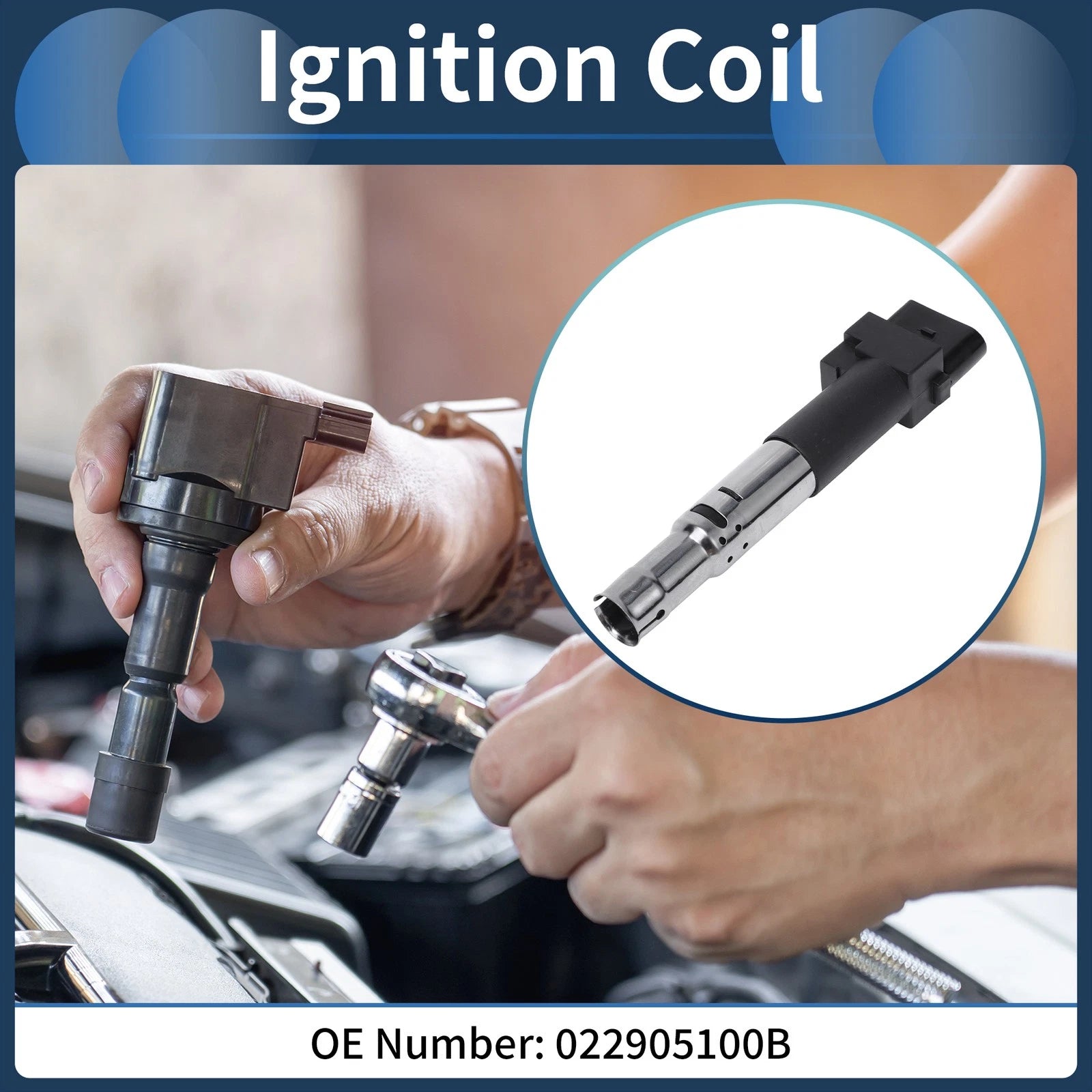 Ignition Coil Pack No. 022905100B for Audi A3 (2003–2009)