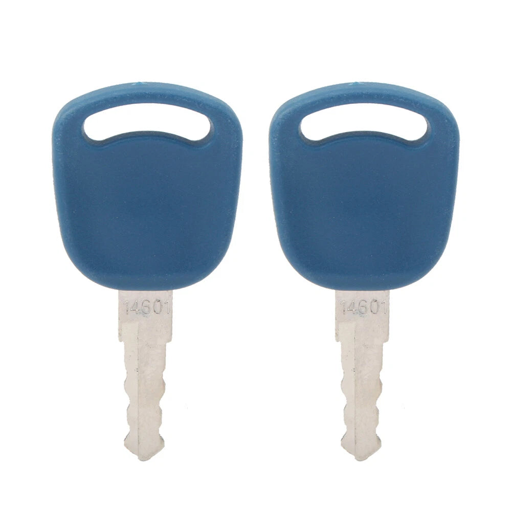 2 pcs Ignition Keys for New Holland Tractor (82003267)