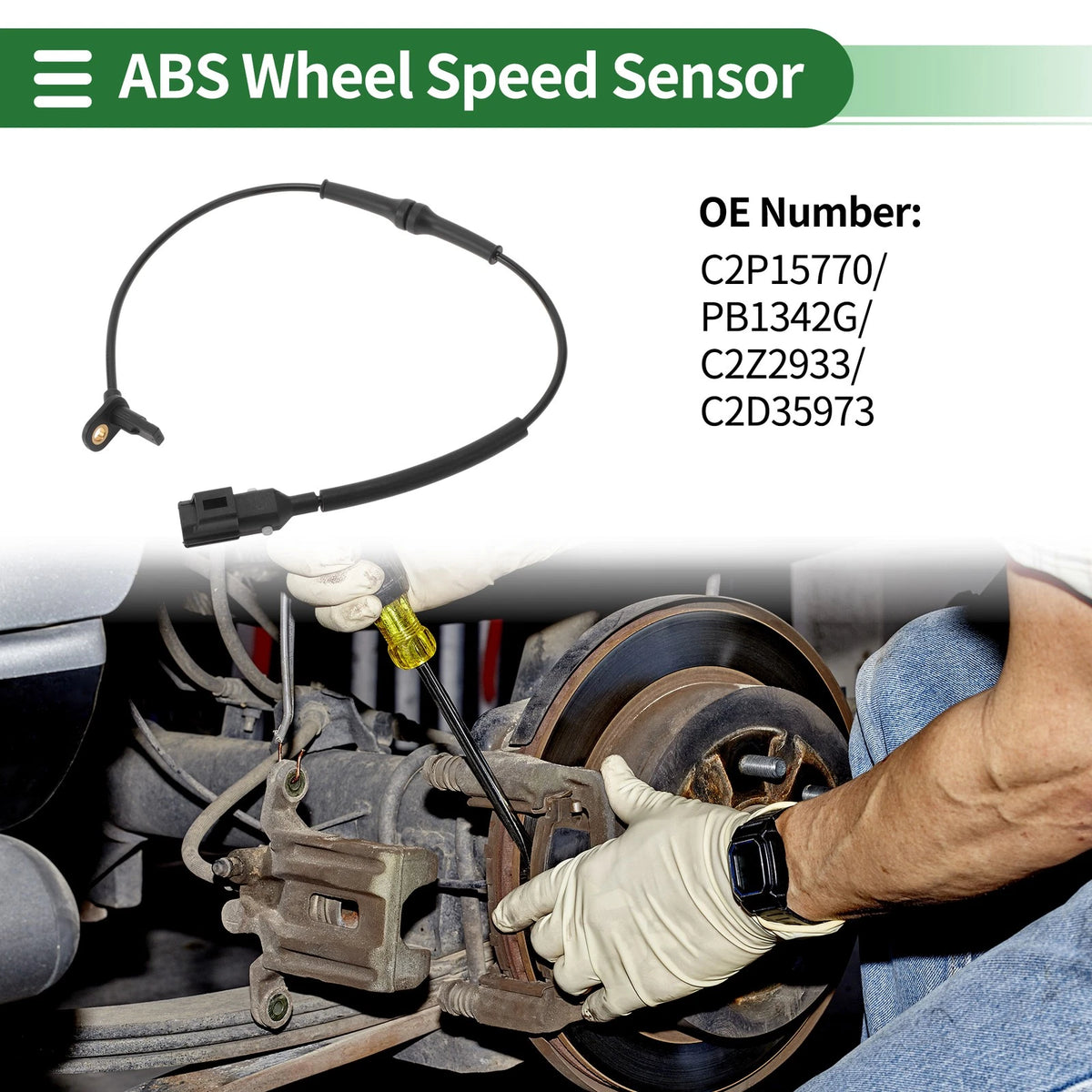 ABS Wheel Speed Sensor No.C2P15770 for Jaguar F-Type X152 (2009–2021)