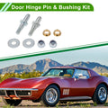 Door Hinge Pin and Bushing Kit for Chevy Avalanche Sierra GMC (1 Set)