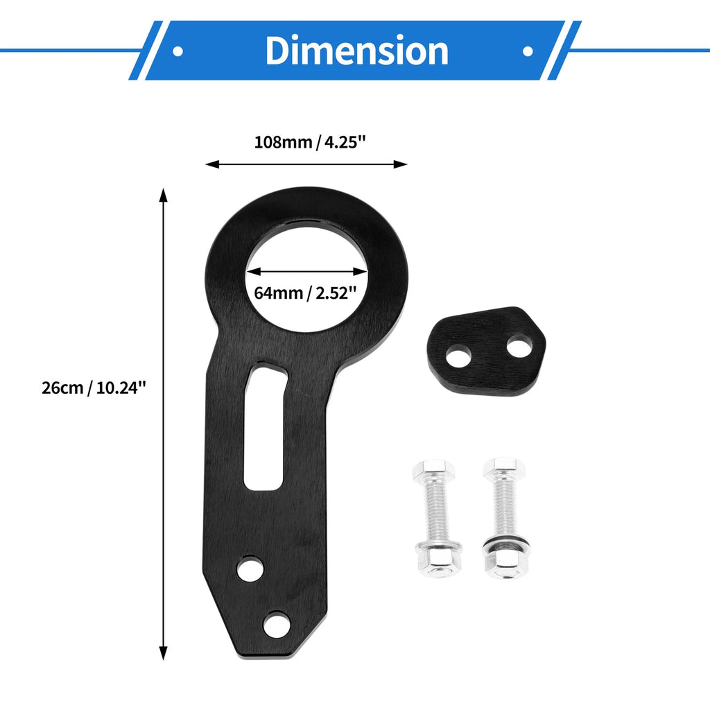 Rear Tow Towing Hook Replacement for Toyota Hilux (2005–2015)