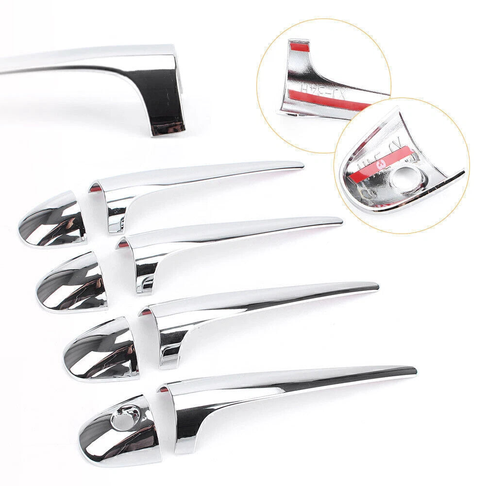 Chrome Side Door Handle Covers for Toyota RAV4 (2014–2018)