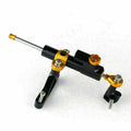 Steering Damper with Bracket for Kawasaki ZX6R (2007–2008) T9 Black