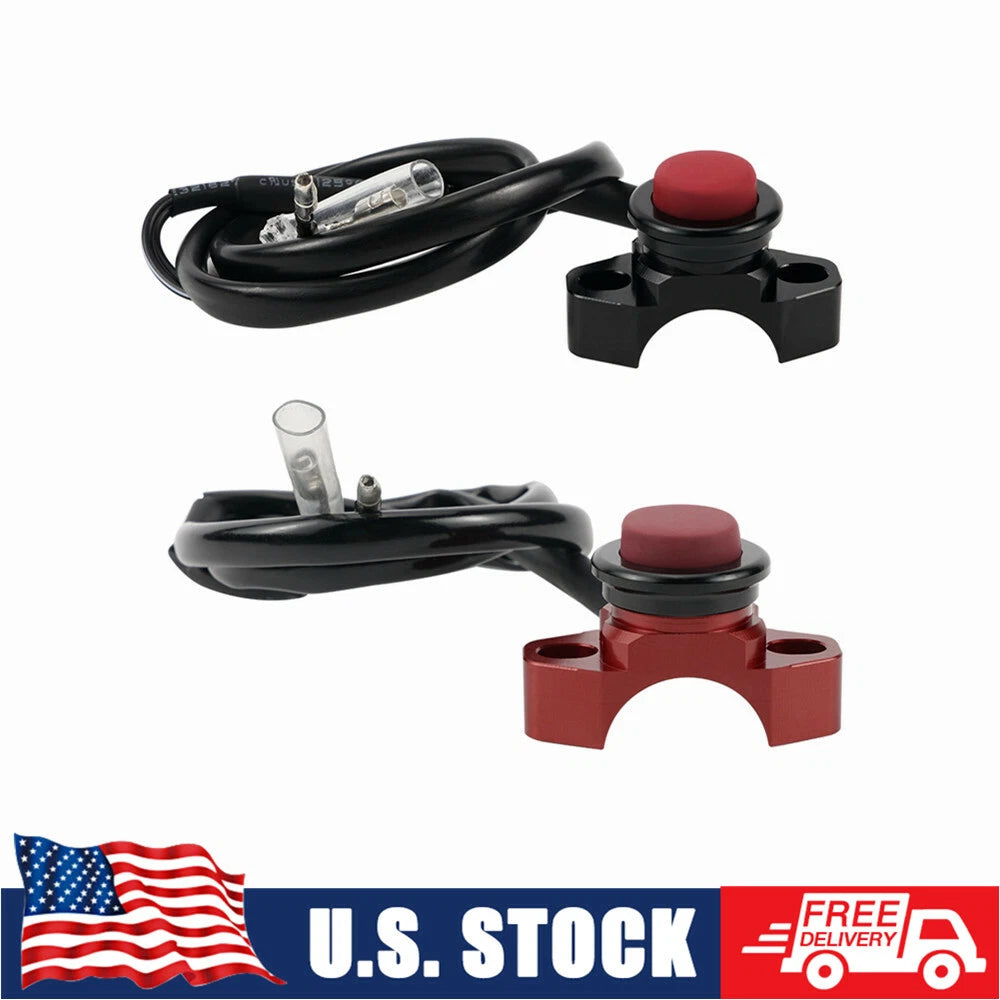 CNC Billet Engine Kill Starter Switch Button for Yamaha YZ/YZF/WRF/FX