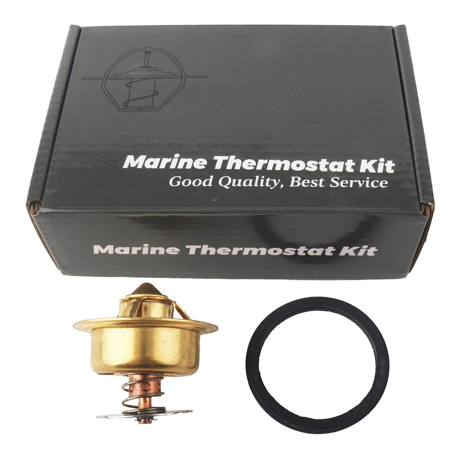 Thermostat for Mercruiser Stern Drive 4.3 4.5 5.0 5.7 6.2 L MPI Alpha Bravo (1990–2023) 864493