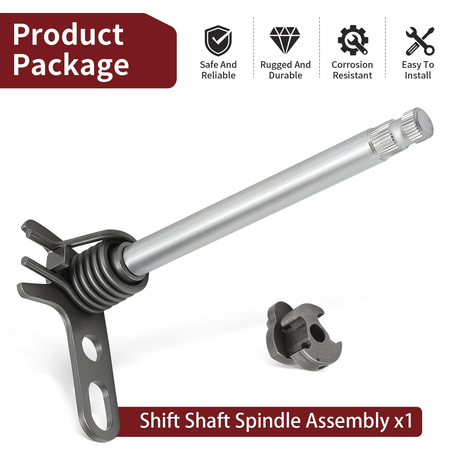 Shifter Gear Shift Shaft Assembly for Yamaha YFZ450 (2004–2005) 99999-03597-00