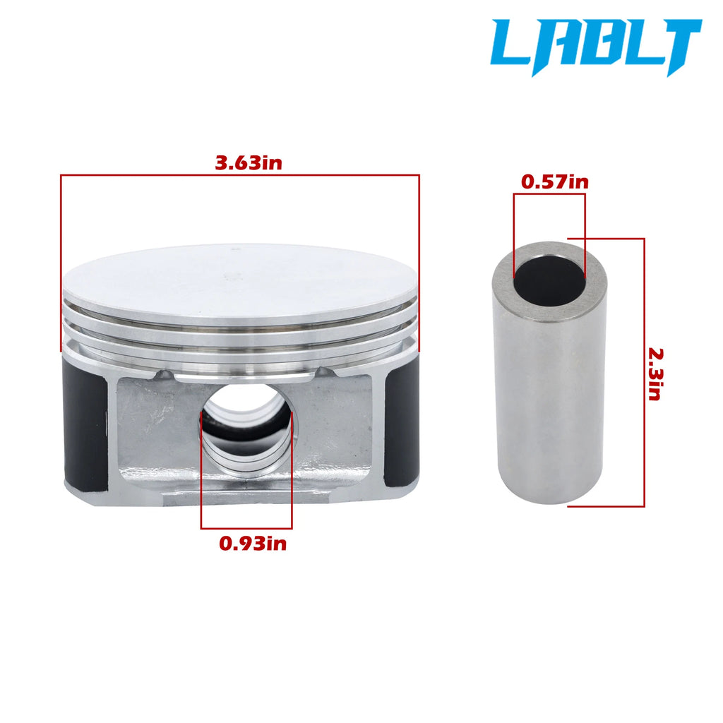 Piston Set with Ring for Dodge Durango, Ram, Jeep Grand Cherokee 3.7L (2004–2009)