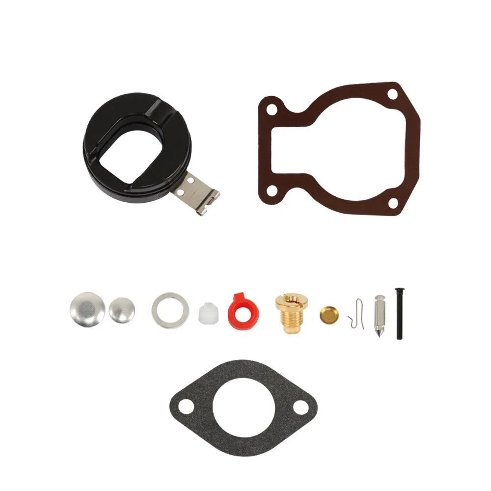 Carb Kit w Float for Johnson Evinrude 4hp to 15hp (1974–1988)