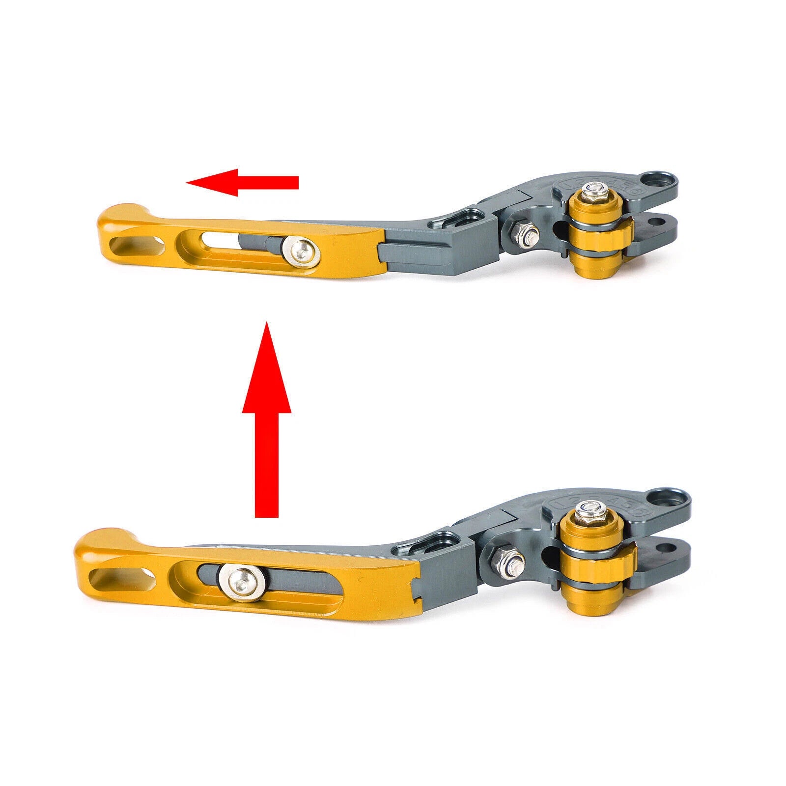 Adjustable Clutch Brake Lever for Yamaha MT-09 Tracer 900/GT (2021–2022) YZF R6 Gold